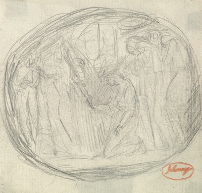 Poprava Marie Stuartové od George Romney