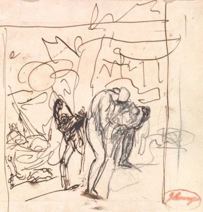 „Útěk před medvědem, aneb ‚Opuštění Perdity‘“ z „Zimní pohádky“ od George Romney