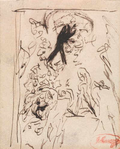 Pád vzpurných andělů od George Romney