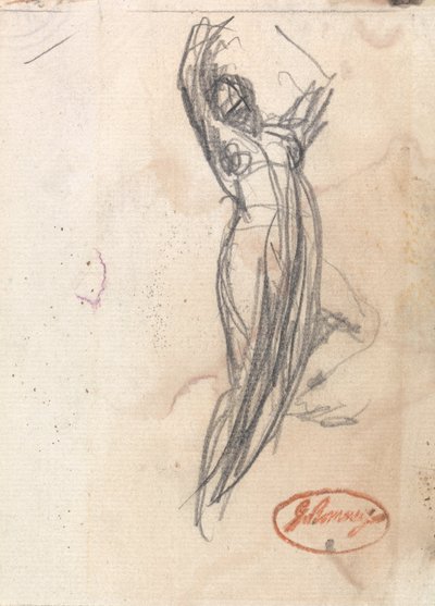Ženská postava od George Romney