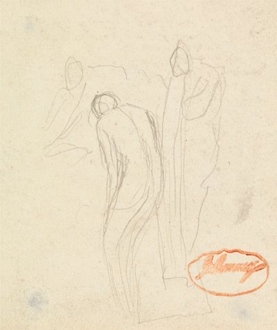 Studie složení postavy 1 od George Romney