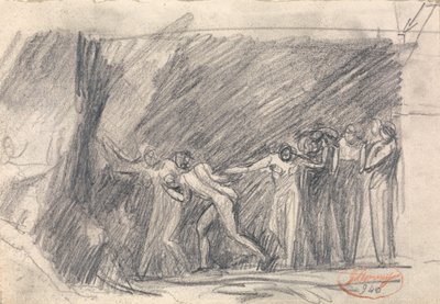 Scéna z filmu od George Romney