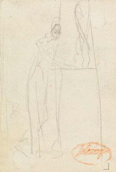 Studie postavy č. 13 od George Romney