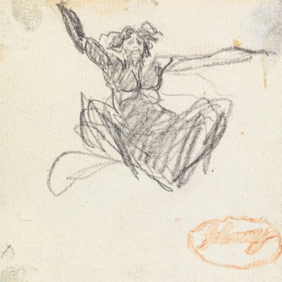 Studie postavy č. 7 od George Romney