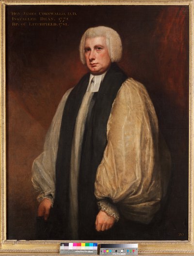 Hon. James Cornwallis (děkan v Canterbury 1775-1781) od George Romney