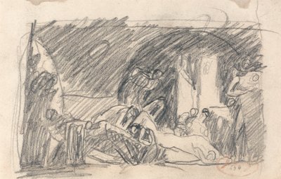 Howard na návštěvě ve vězení od George Romney
