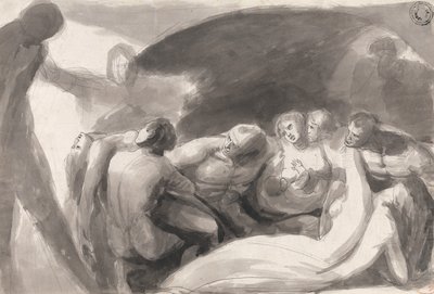 Howard na návštěvě ve vězení od George Romney