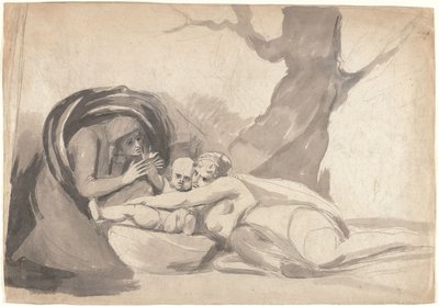 Dětský Shakespeare, vychovaný tragédií a komedií od George Romney