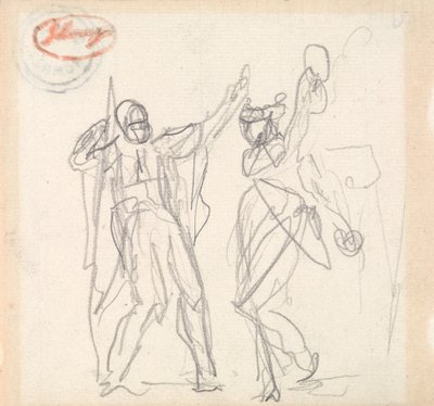 Jefta a jeho dcera od George Romney