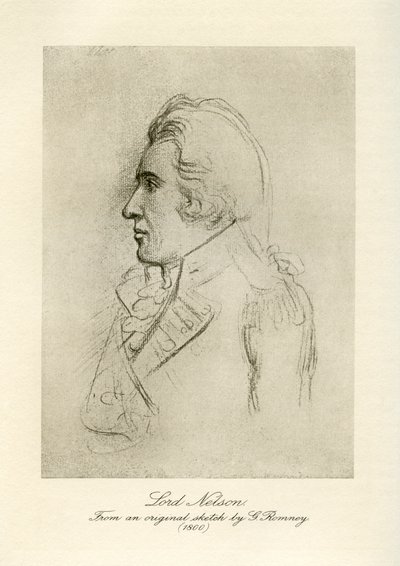 Lord Horatio Nelson od George Romney