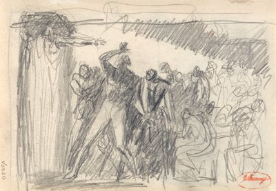 Macbeth: Scéna z hostiny od George Romney