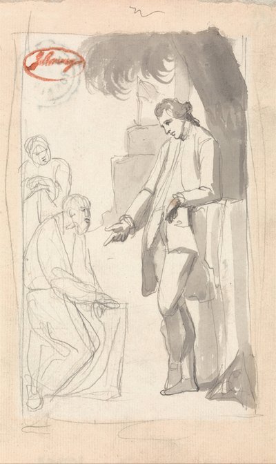 Major Pierson a Braham od George Romney
