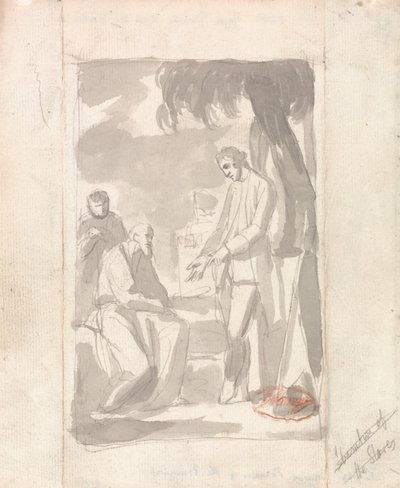 Major Pierson a Brahman od George Romney