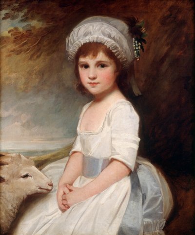 Slečno Martindale od George Romney