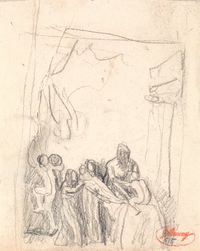 Matka a děti od George Romney