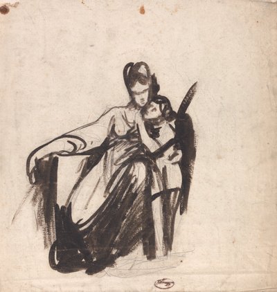 Matka a syn od George Romney