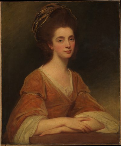Paní Charles Fredericková (Martha Rigdenová, zemřela v roce 1794) od George Romney