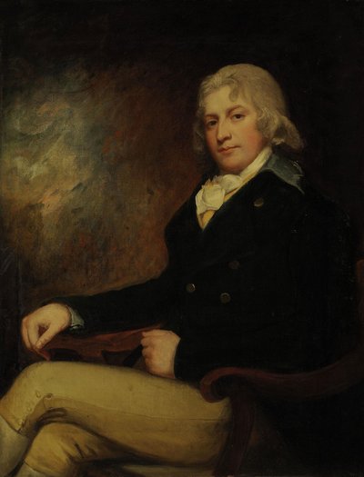 Portrét Colina Dunlopa z Garmyle od George Romney