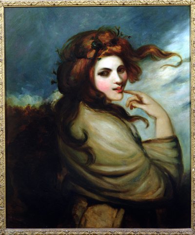 Portrét Emmy Hamiltonové (asi 1765-1815) od George Romney