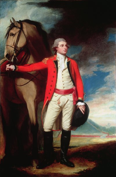 Portrét majora Jamese Hartleyho od George Romney