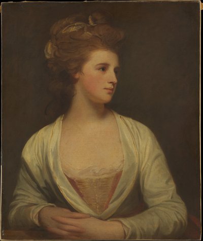 Portrét ženy, údajně Emily Bertie Pottové (zemřela v roce 1782) od George Romney