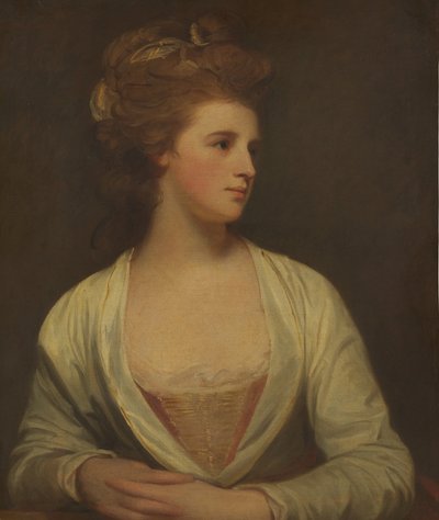 Portrét ženy, prý Emily Bertie Pott zemřela 1782, 1781. od George Romney