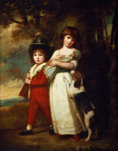 Portrét dětí Vernonových od George Romney