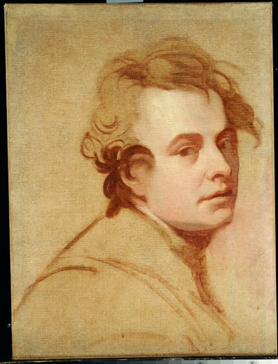 Portrét umělce, délka poprsí od George Romney