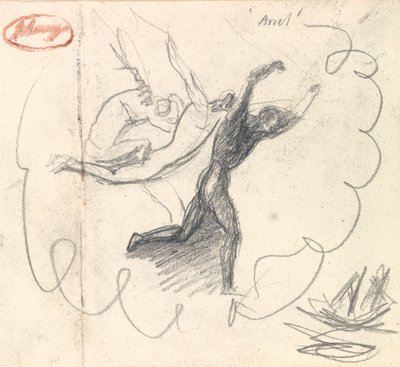 Pravděpodobně laponské čarodějnice od George Romney