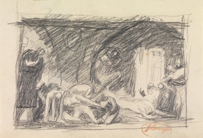 Vězeňská scéna od George Romney