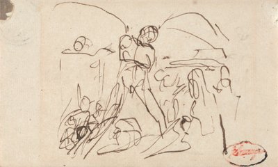 Vězeňská scéna od George Romney