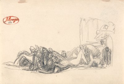 Scéna z vězení od George Romney