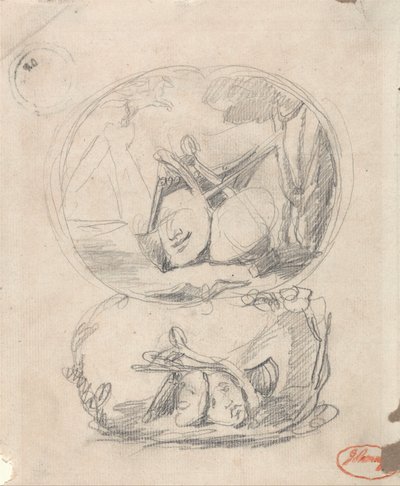 Richard Cumberland Frontispis od George Romney
