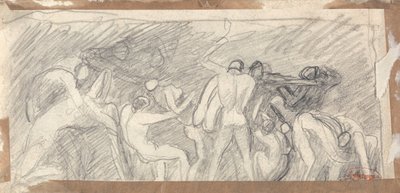 Satan předsedá peklu od George Romney