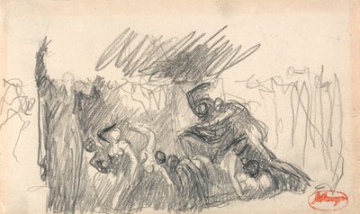 Scéna předpotopního hříchu od George Romney