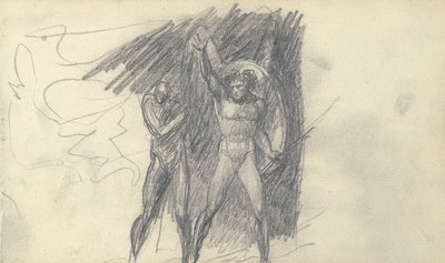 Kreslení skicáře od George Romney