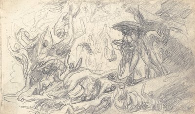 Kresba ze skicáře od George Romney
