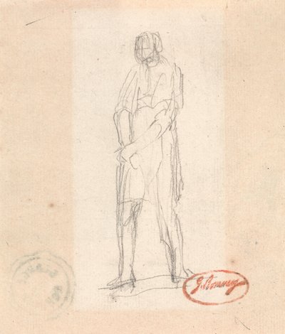 Stojící postava od George Romney