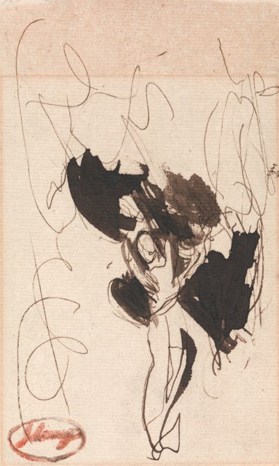 Postava stojícího muže od George Romney