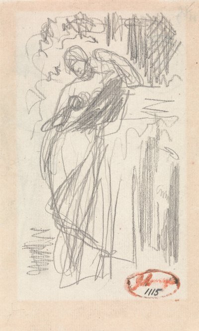 Stojící žena od George Romney