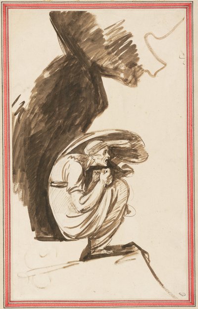 Studie k filmu „Laponská čarodějnice“ od George Romney