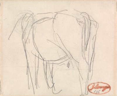Studie zvířete od George Romney