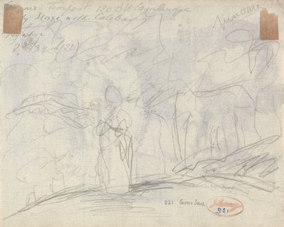 Bouře, verze A od George Romney