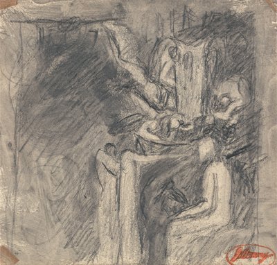 Pokoušení Krista od George Romney