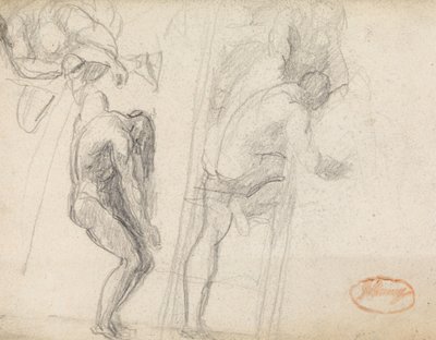 Dvě studie postav od George Romney