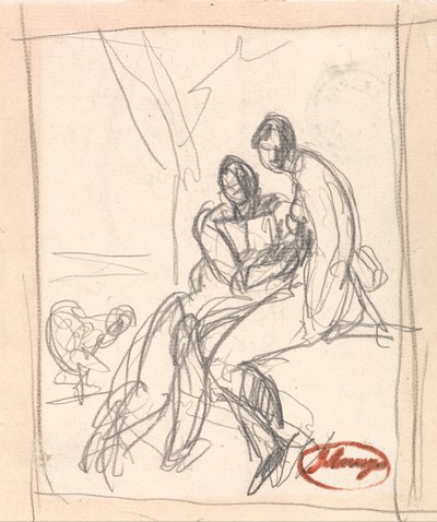 Dva milenci od George Romney