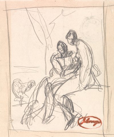Dva milenci od George Romney