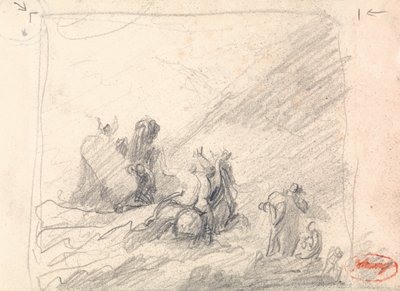 Wolgemuth zachraňuje trosečníky u mysu Dobré naděje od George Romney
