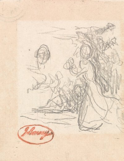 Mladá dáma, pravděpodobně na útěku od George Romney