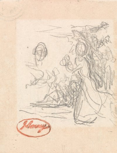 Mladá dáma, možná na útěku od George Romney